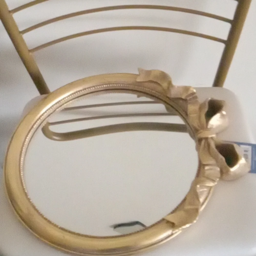 New!Ashland French Manor Gold Bow Mirror